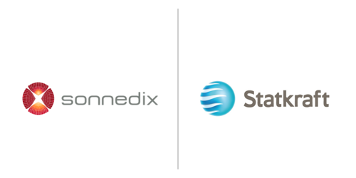 Logo Sonnedix e logo Statkraft