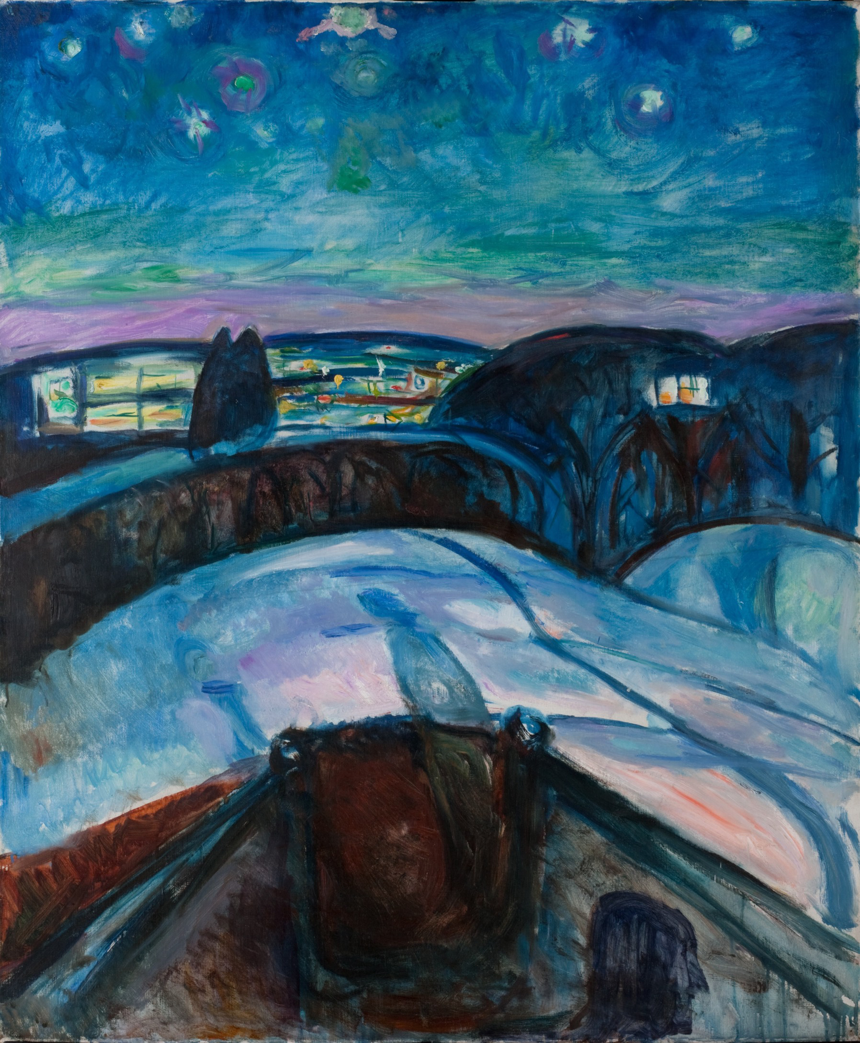 Quadro di Edvard Munch - Starry Night