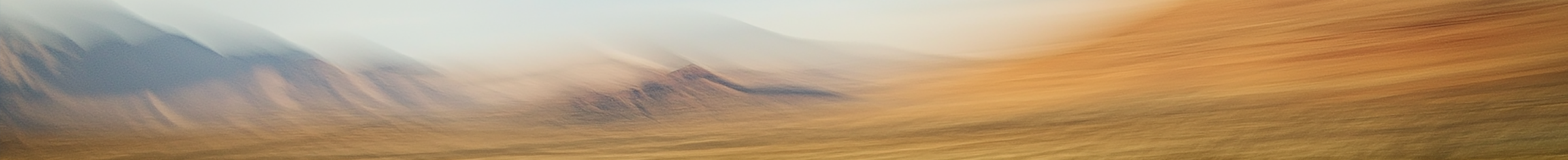 Motion blur - montagne e campo